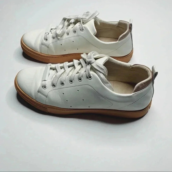 Aldo White Leather Sneaker - Picture 4 of 8
